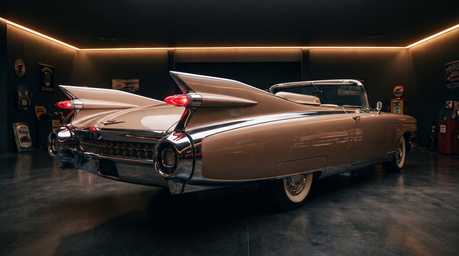 1959 Cadillac Eldorado — rear three-quarter view