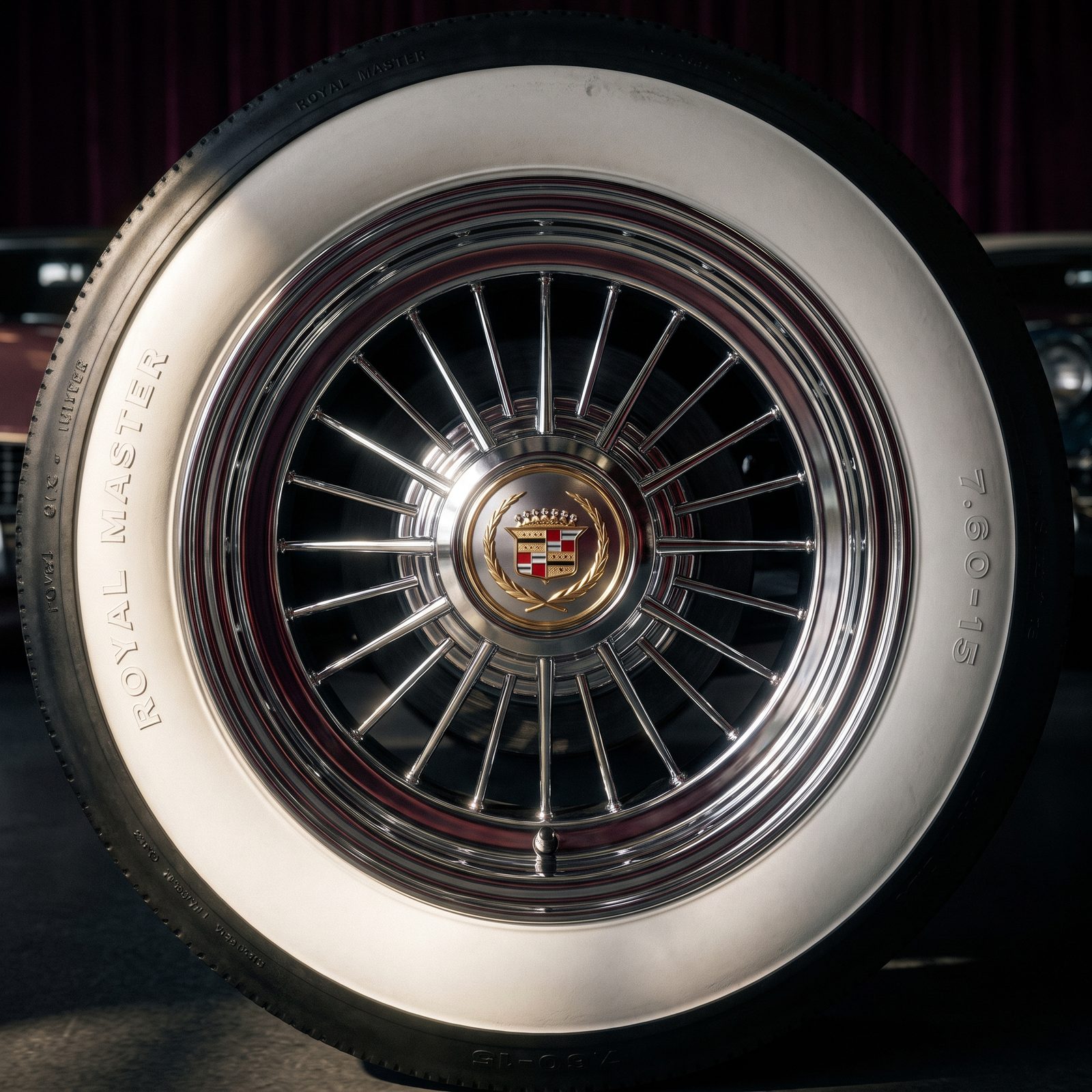 1959 Cadillac Eldorado wheel detail